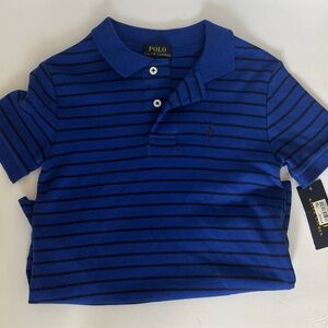 Polo by Ralph Lauren Kids Blue Striped Shirt